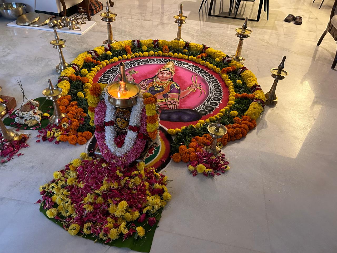 Homa and Puja ceremony 5