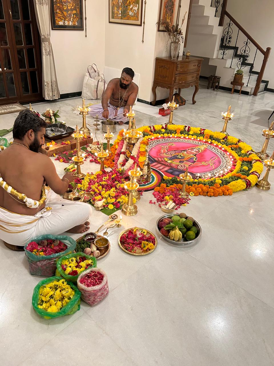 Homa and Puja ceremony 3