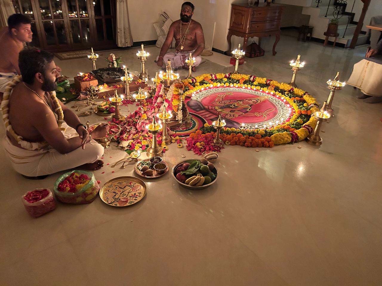 Homa and Puja ceremony 8